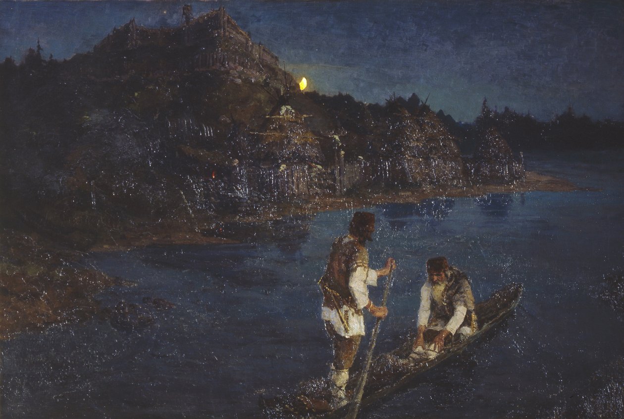 Mensajero, 1897 de Nikolai Konstantinowitsch Roerich