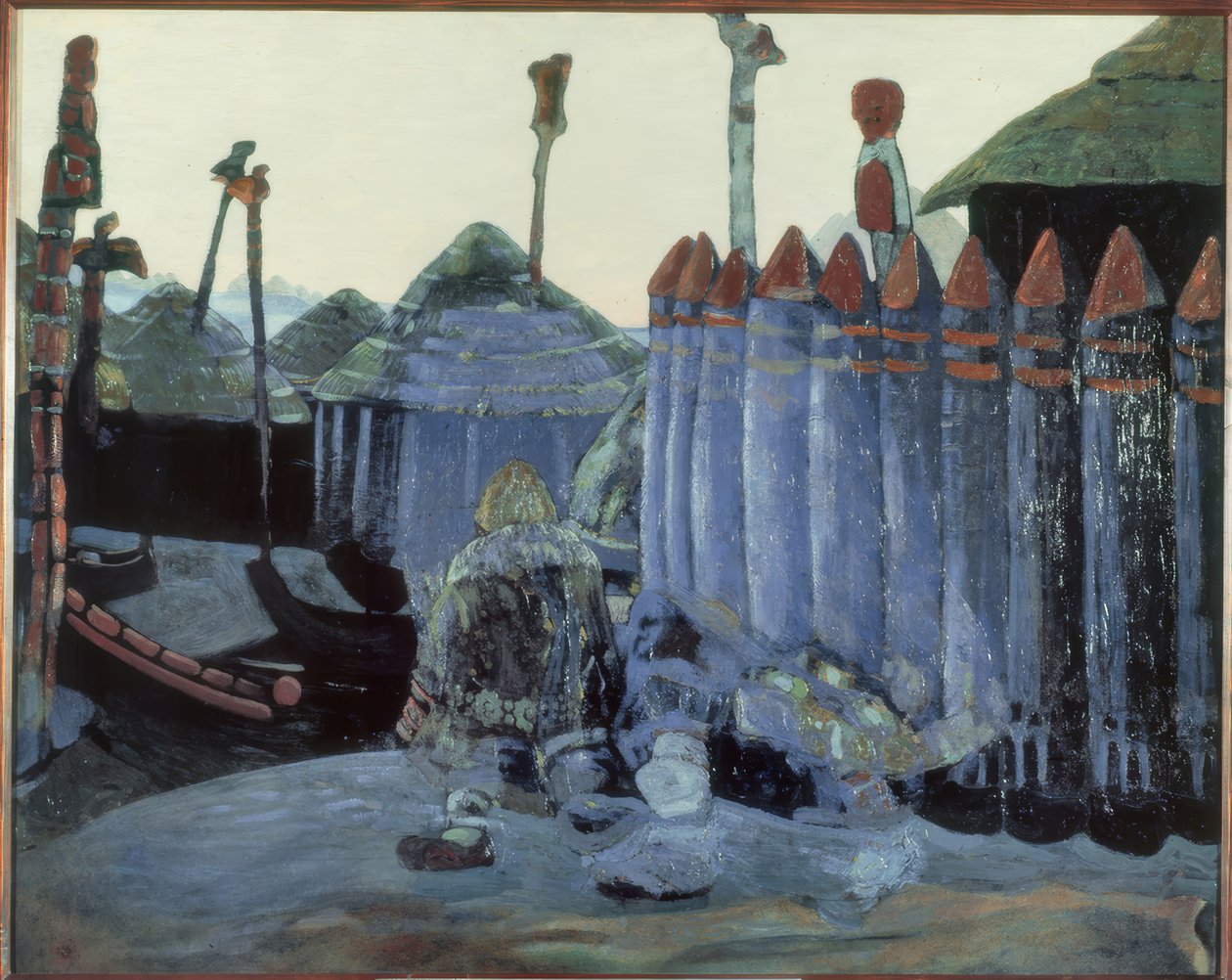 Templo pagano de Nikolai Konstantinowitsch Roerich