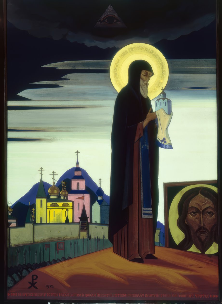 San Sergio de Rádonezh de Nikolai Konstantinowitsch Roerich