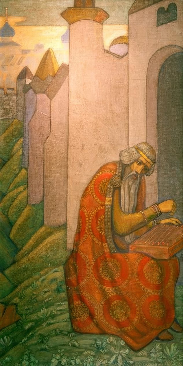 Poeta eslavo (Bajan) de Nikolai Konstantinowitsch Roerich