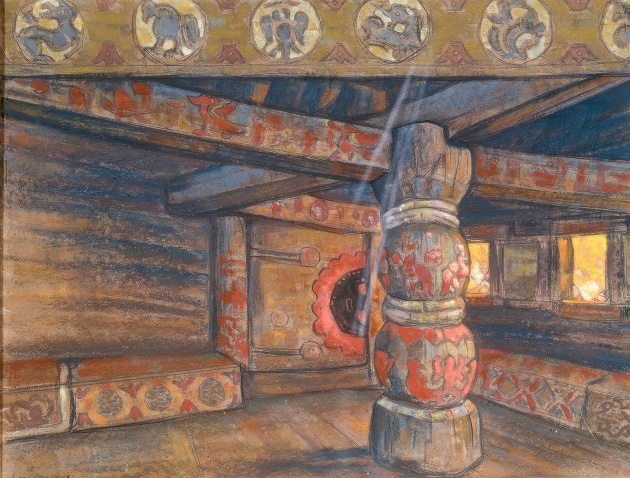 Habitación de Jaroslawna de Nikolai Konstantinowitsch Roerich