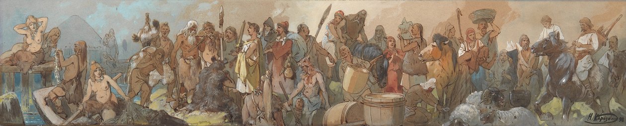 La historia del comercio, 1898 de Nikolai Nikolayevich Karasin