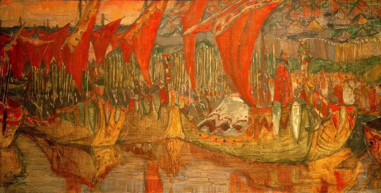 Viaje de Vladimir a Korsun de Nikolai Konstantinowitsch Roerich