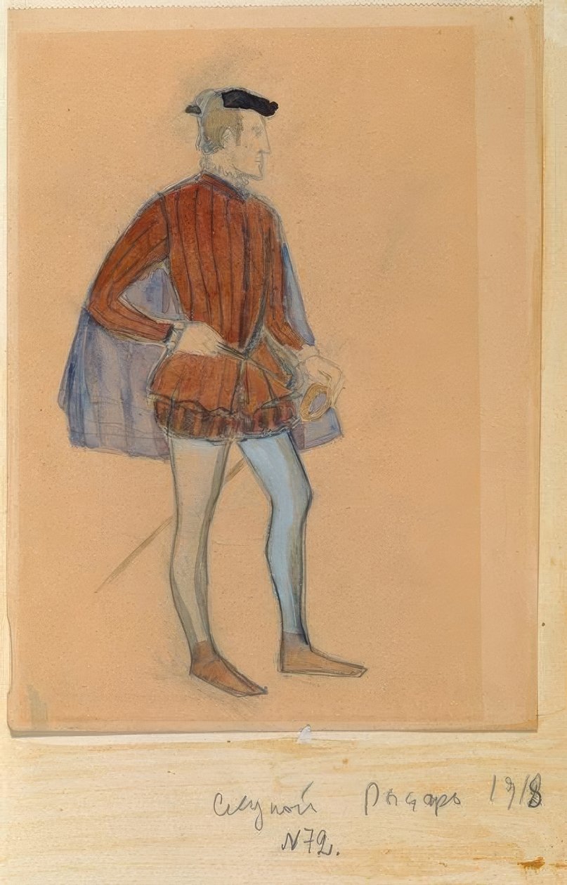 Figurilla del Barón Albert de Nikolaj Pawlowitsch Uljanow