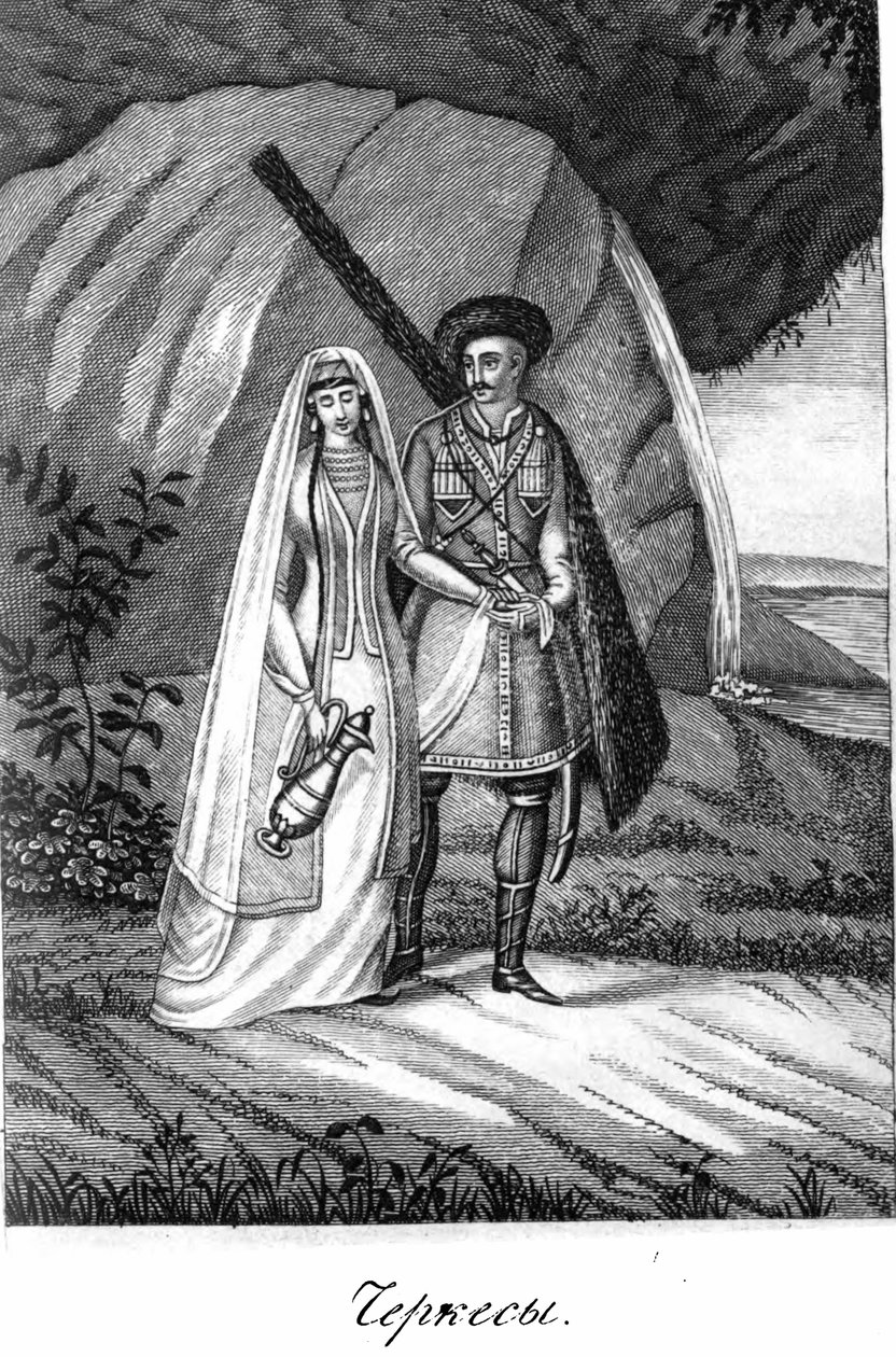 Circassianos - El Cáucaso y sus habitantes montañeses en su situación actual de Nikolay Danilevsky