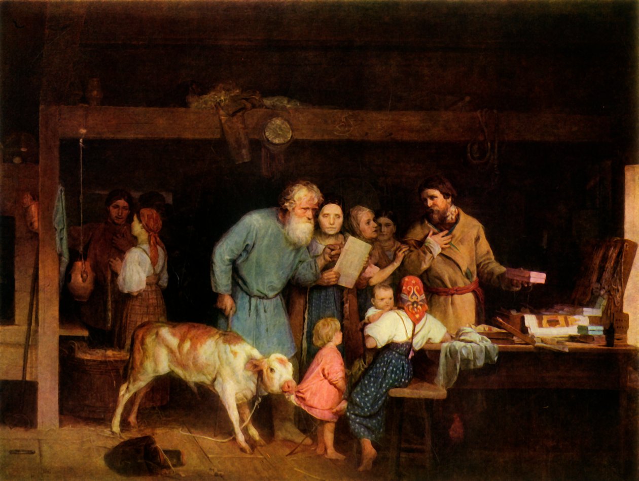 Ofena, el tendero, 1865, 1965 de Nikolay Koshelev