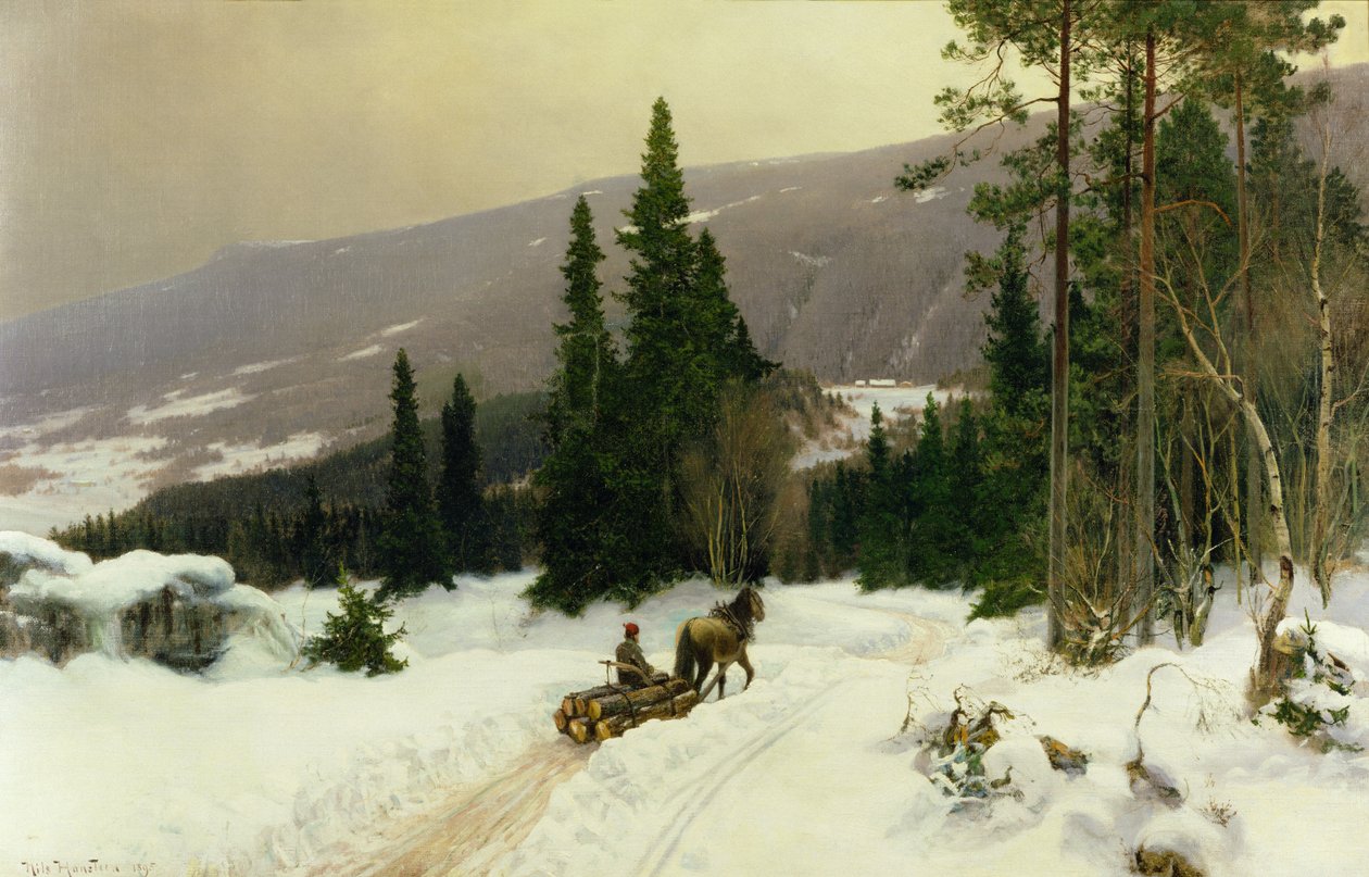 Invierno de Nils Hansteen