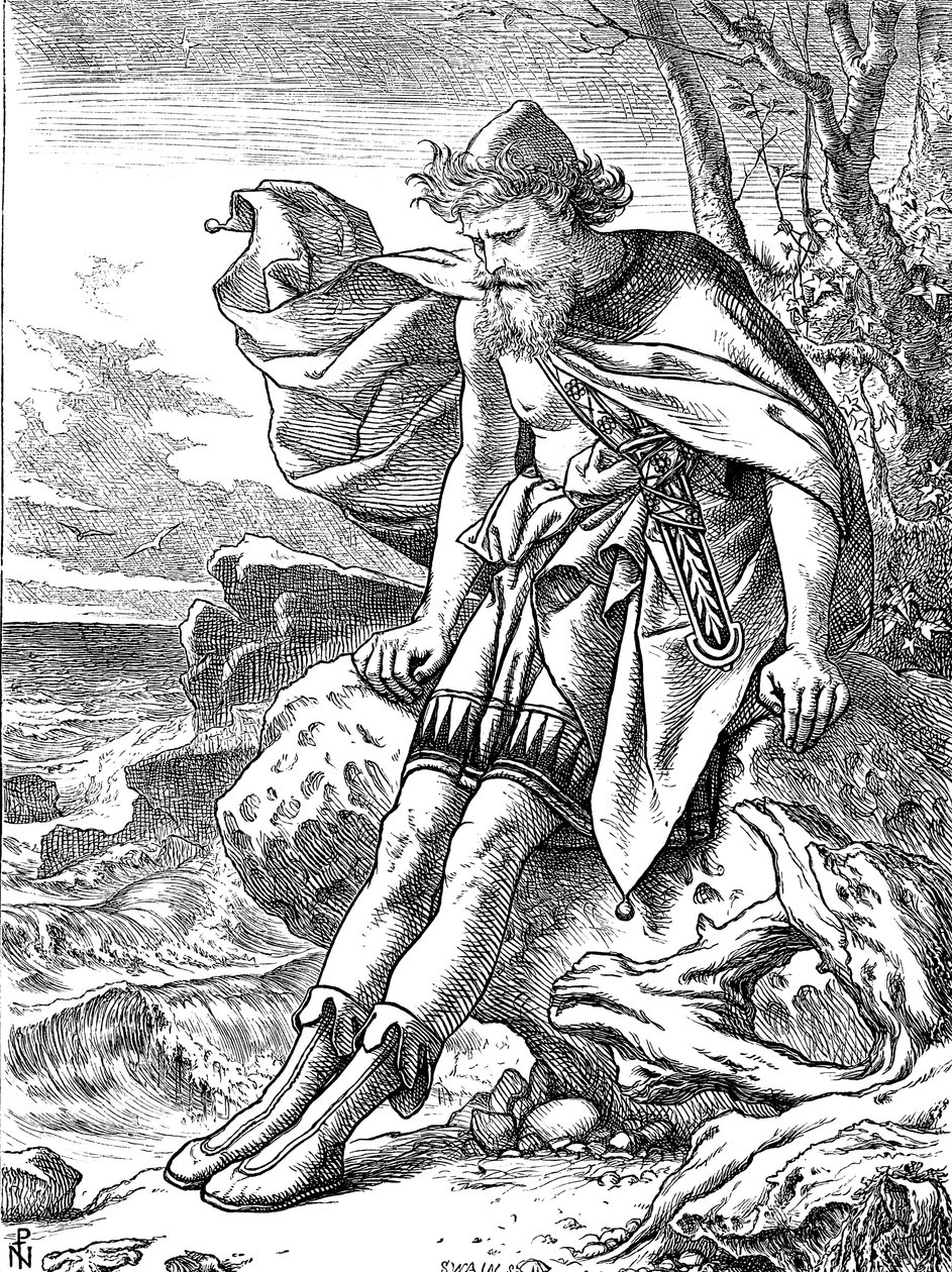 Ulises en Ogygia, 1864 de Noel Paton