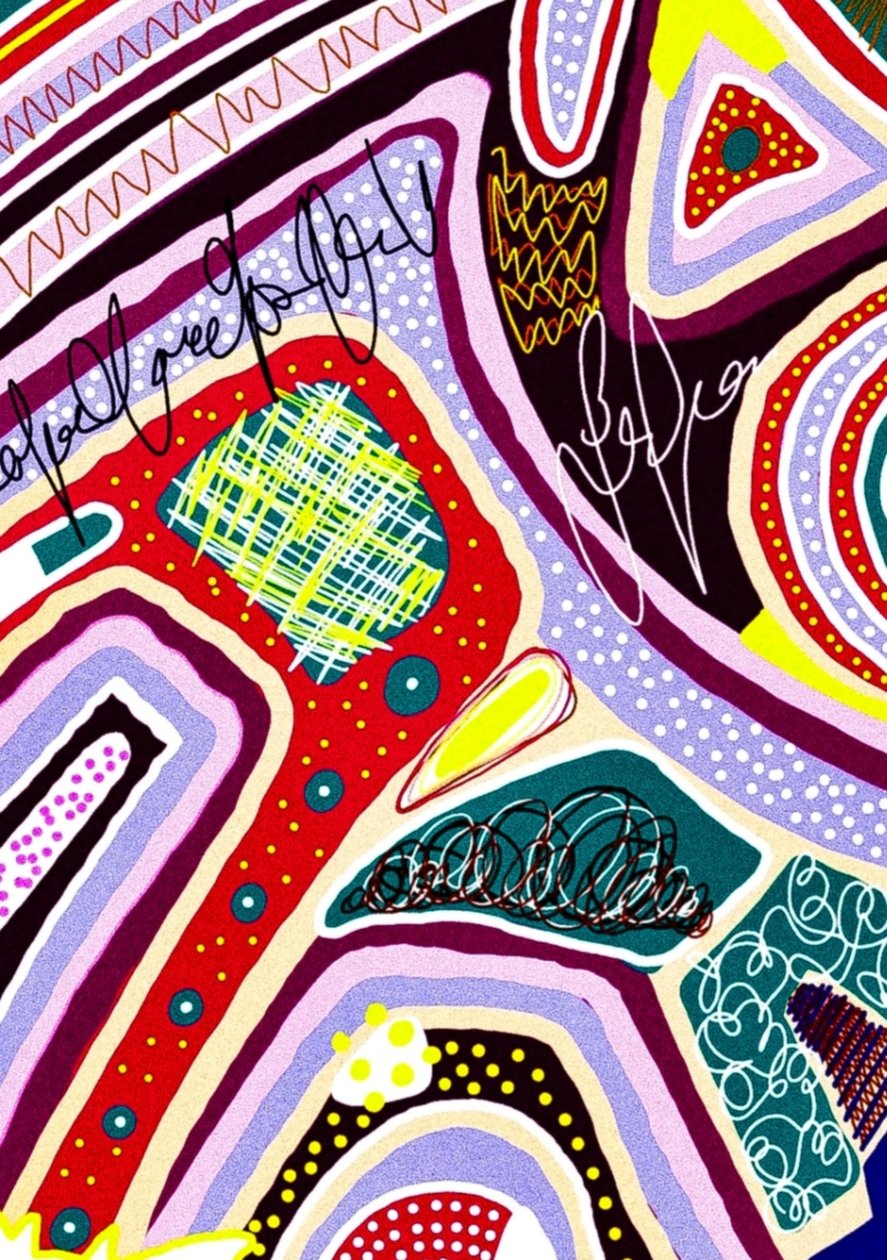 Pintura abstracta nº 04 de Nomi Morina