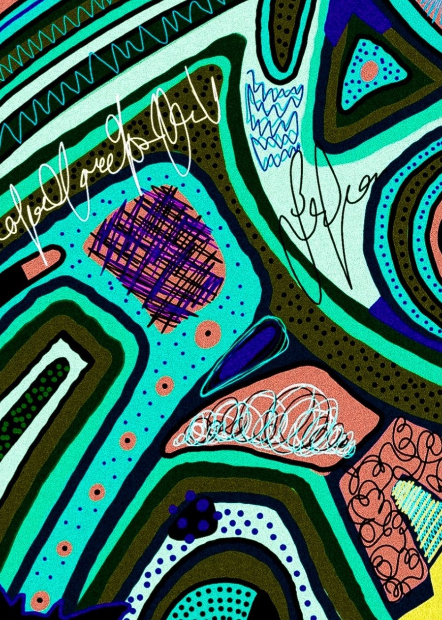 Pintura abstracta nº 05 de Nomi Morina