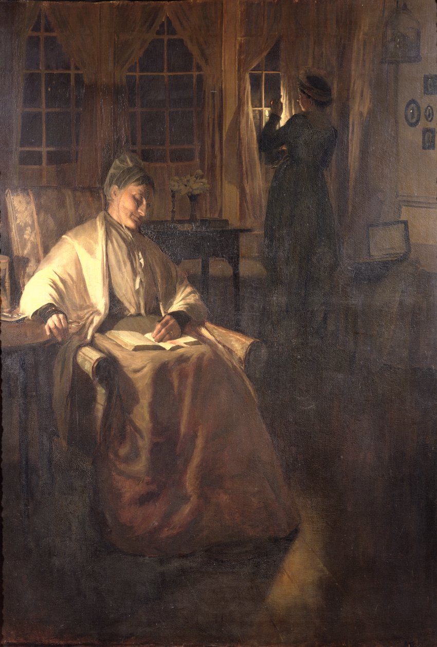 Su señal, c.1892 de Norman Garstin