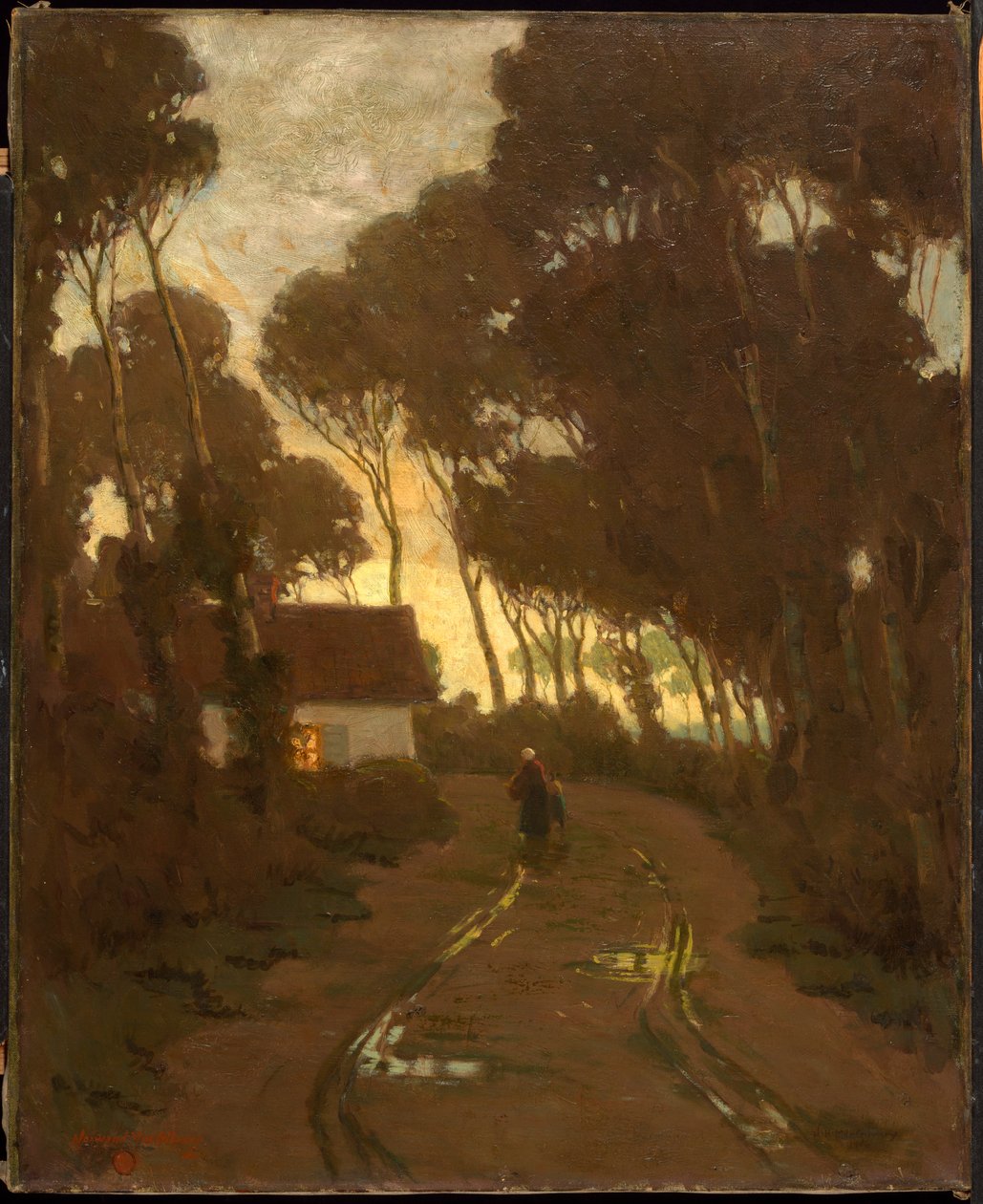 Crepúsculo después de la lluvia de Norwood MacGilvary