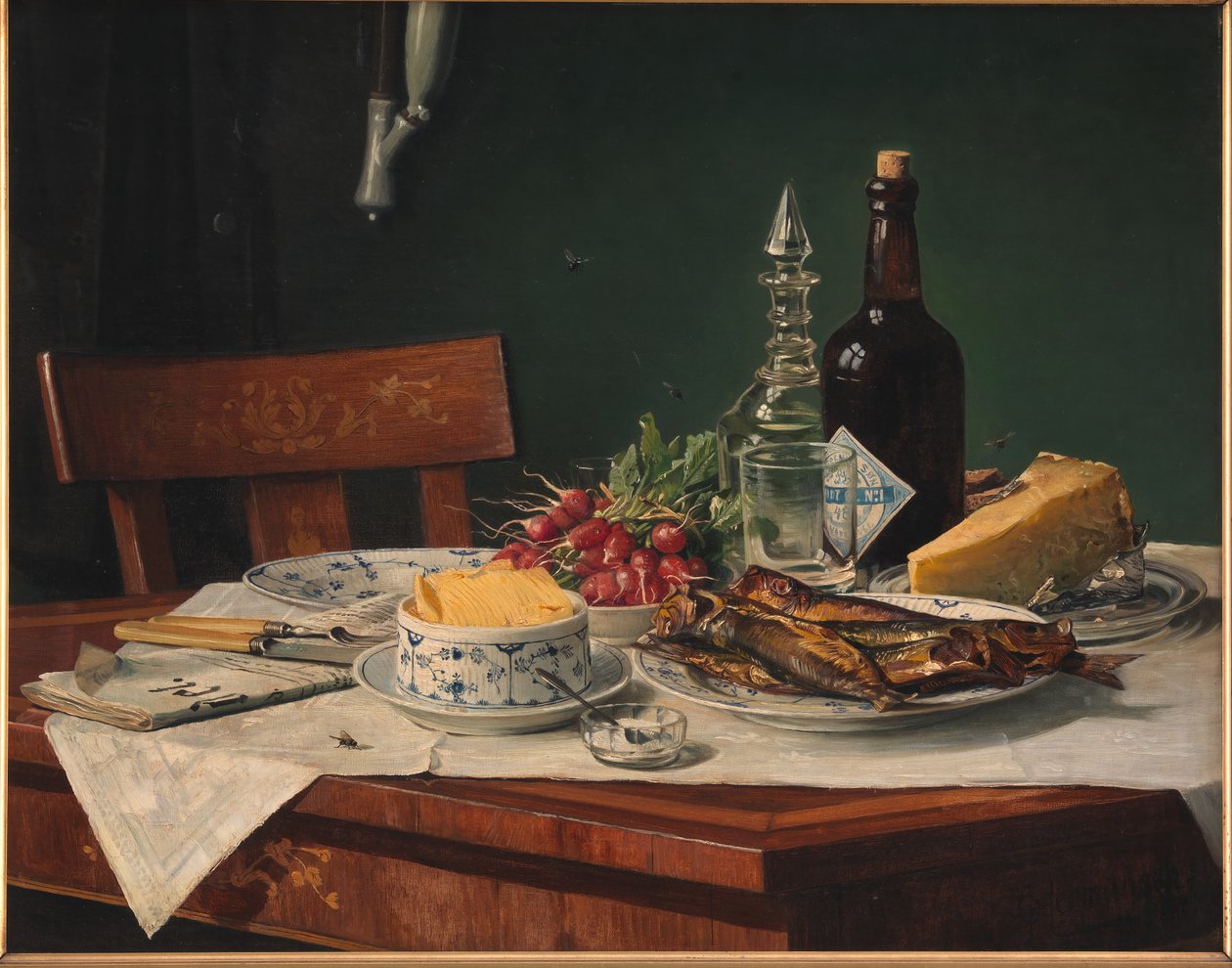 Una mesa de desayuno de O.A. Hermansen