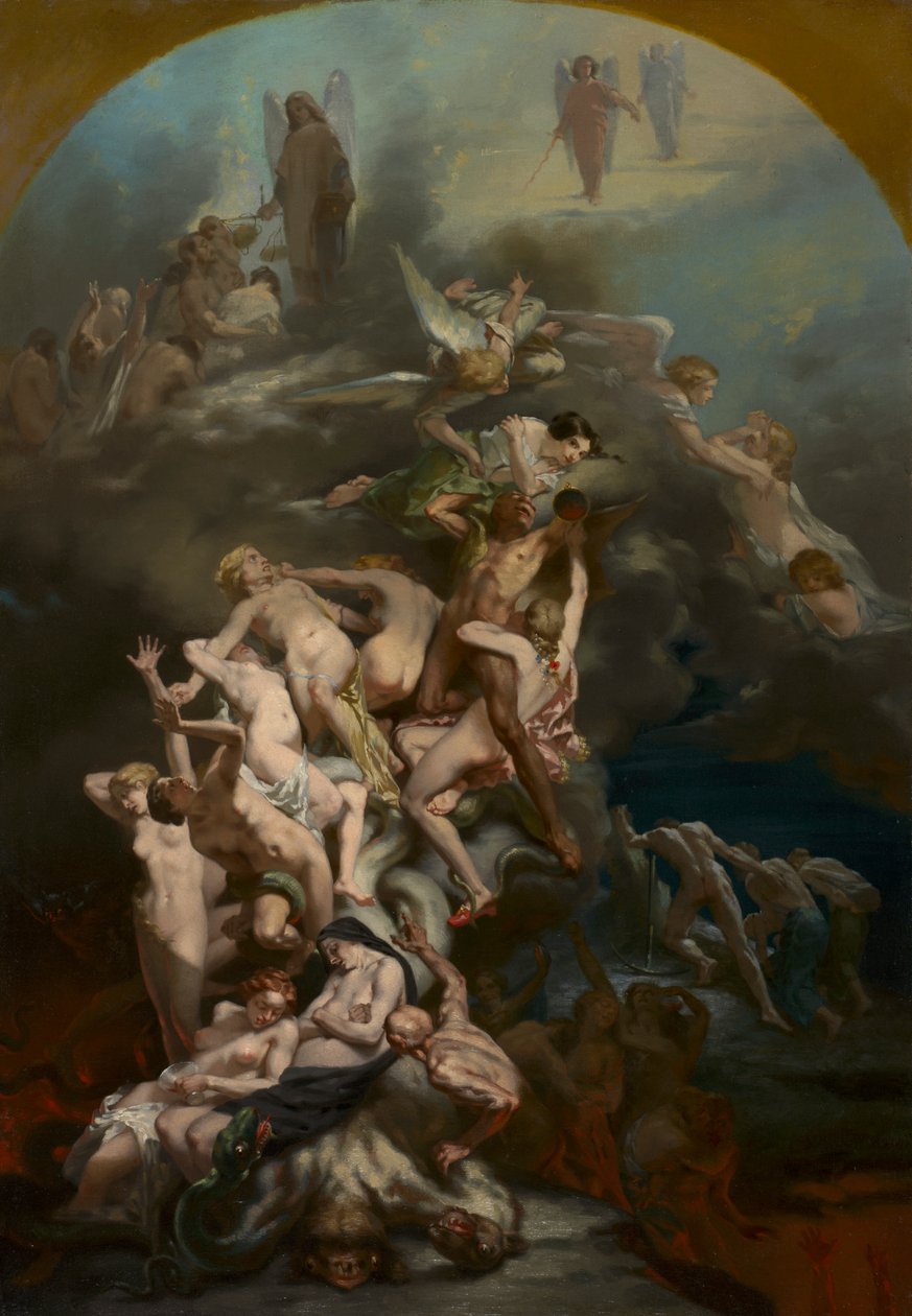 Heaven and Hell de Octave Tassaert