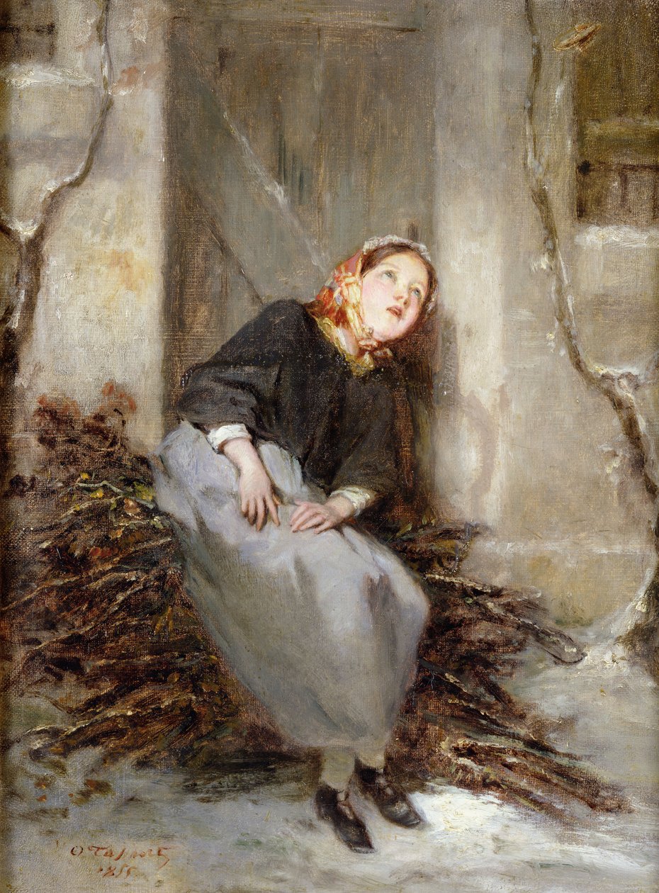 El recolector de ramitas, 1855 de Octave Tassaert