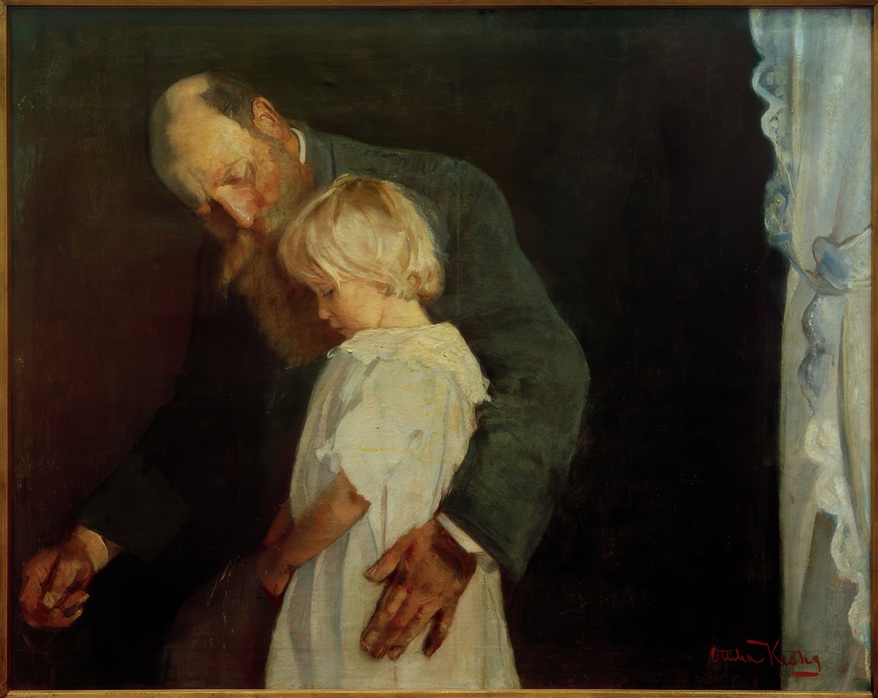 Pobre pequeña de Oda Krohg