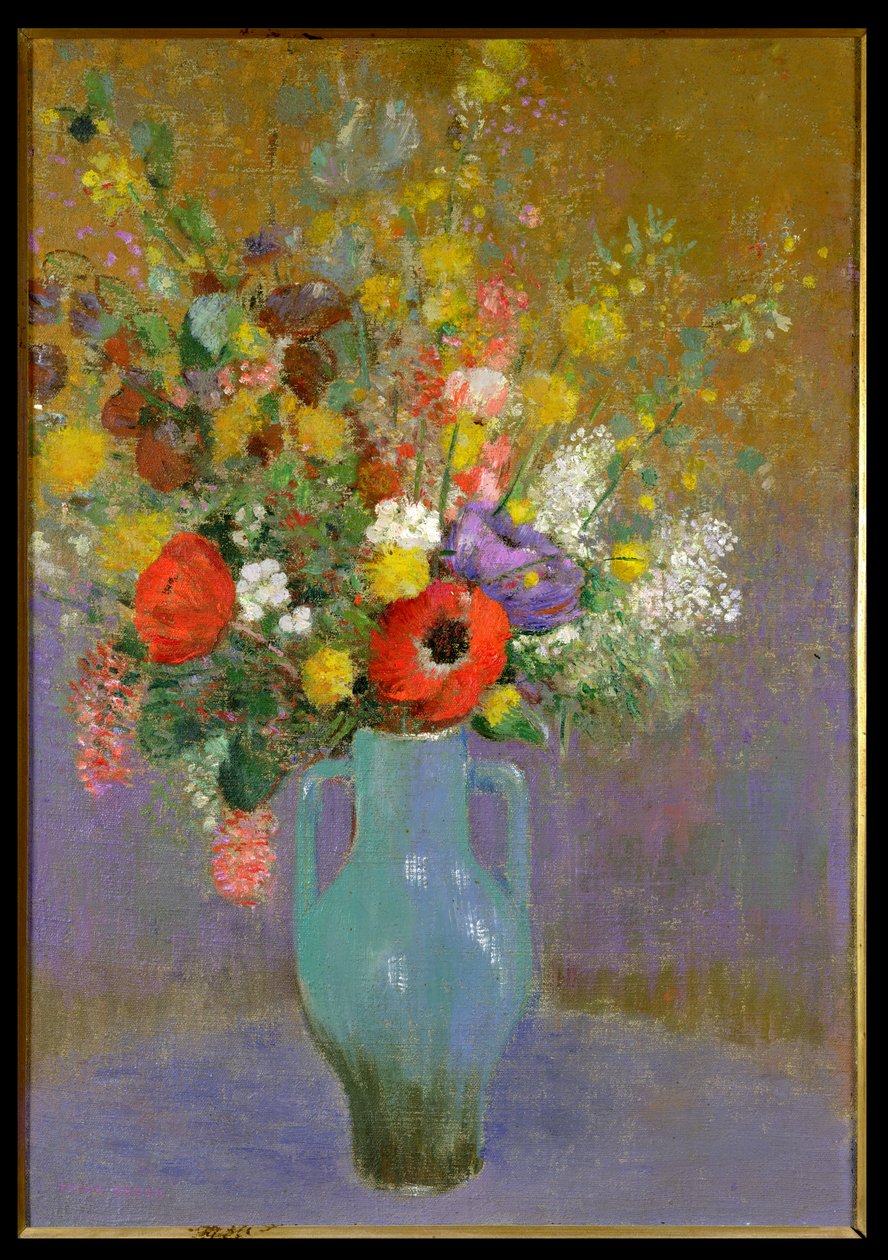 Ramo de flores silvestres, c.1900 de Odilon Redon
