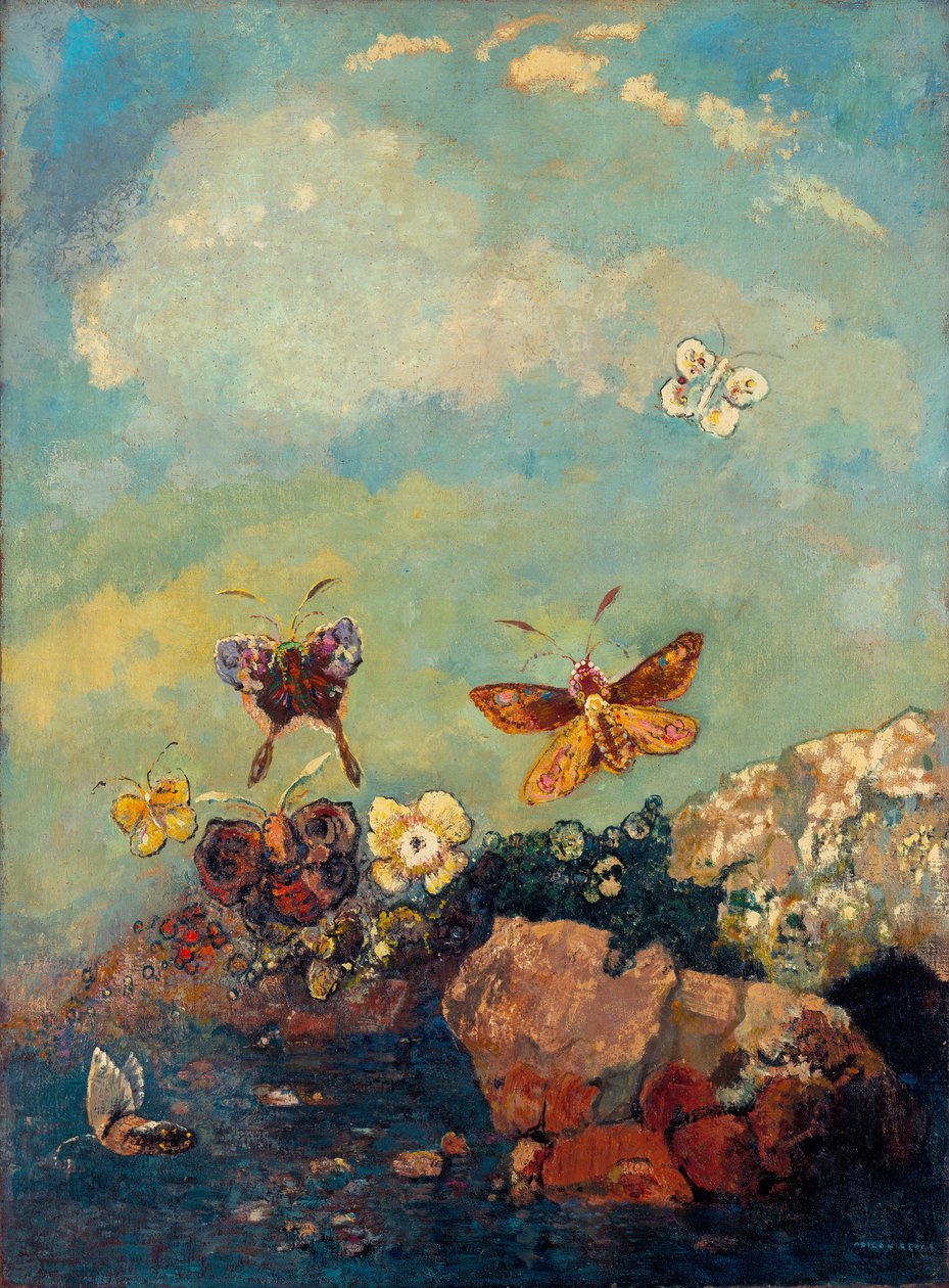 Mariposas de Odilon Redon