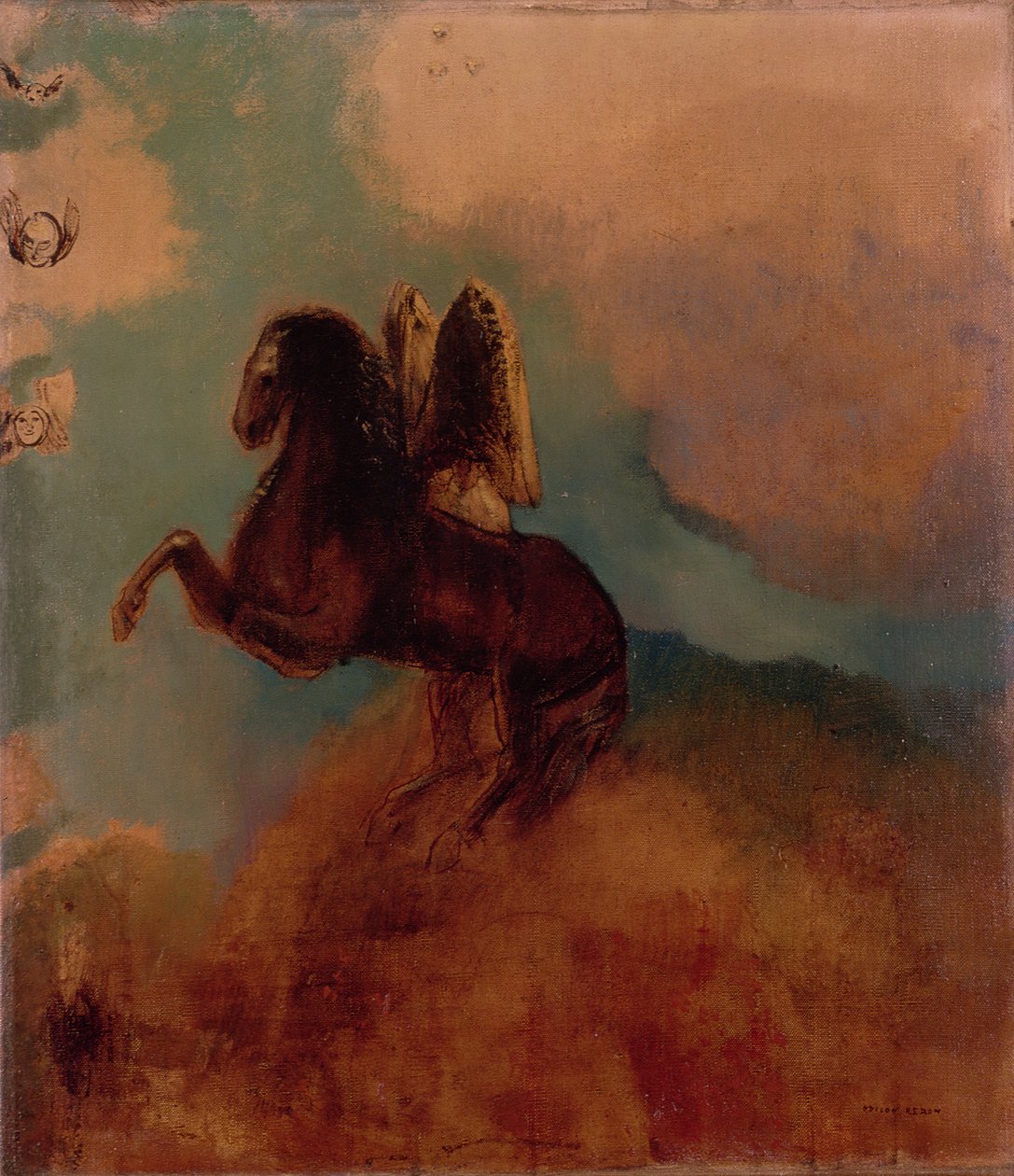 Pegaso, 1914 de Odilon Redon