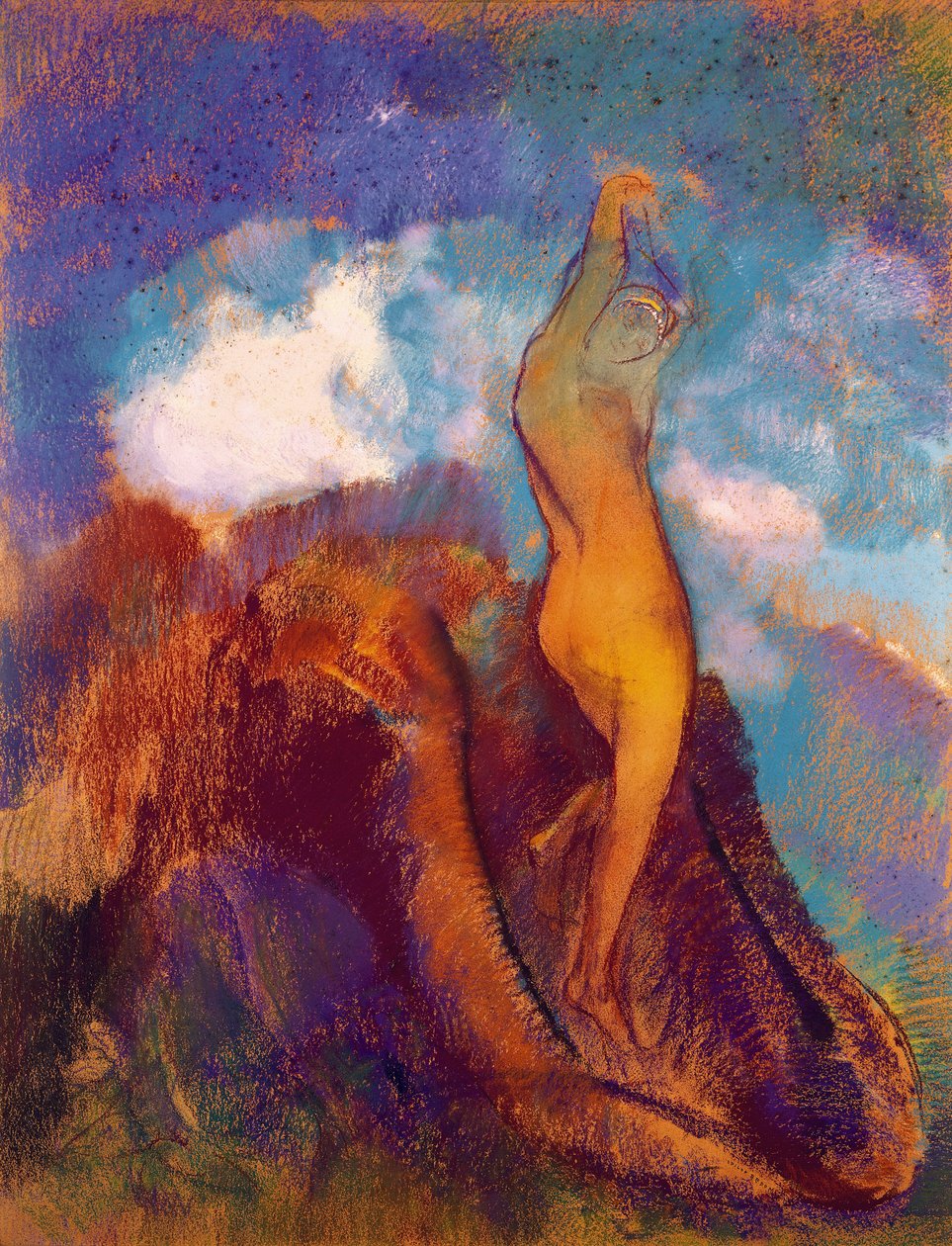 El nacimiento de Venus, 1912 de Odilon Redon
