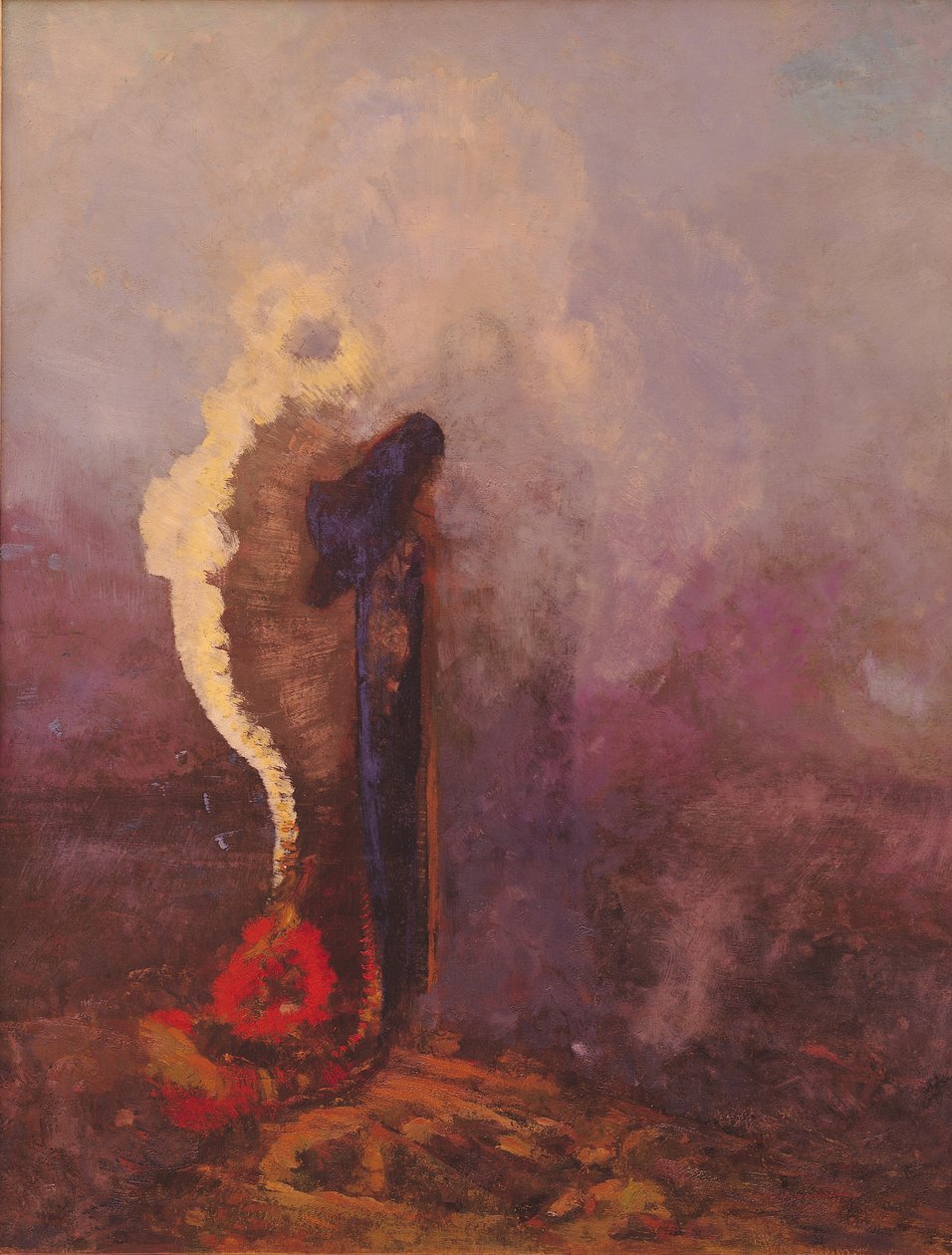 El sueño, 1904 de Odilon Redon
