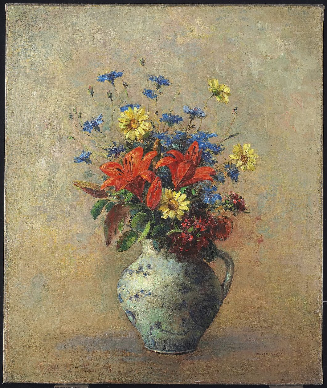 Jarrón de flores, c.1915 de Odilon Redon