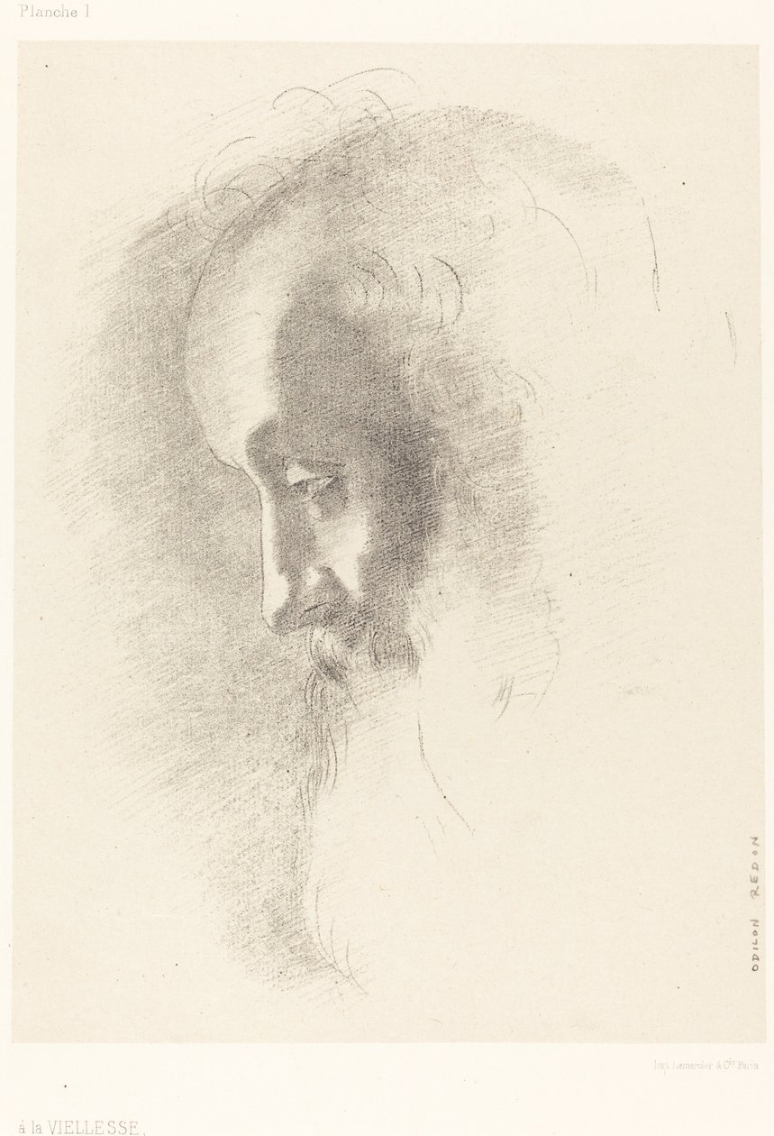 A la vejez de Odilon Redon