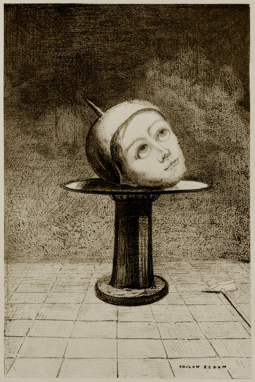 En la cáscara de Odilon Redon