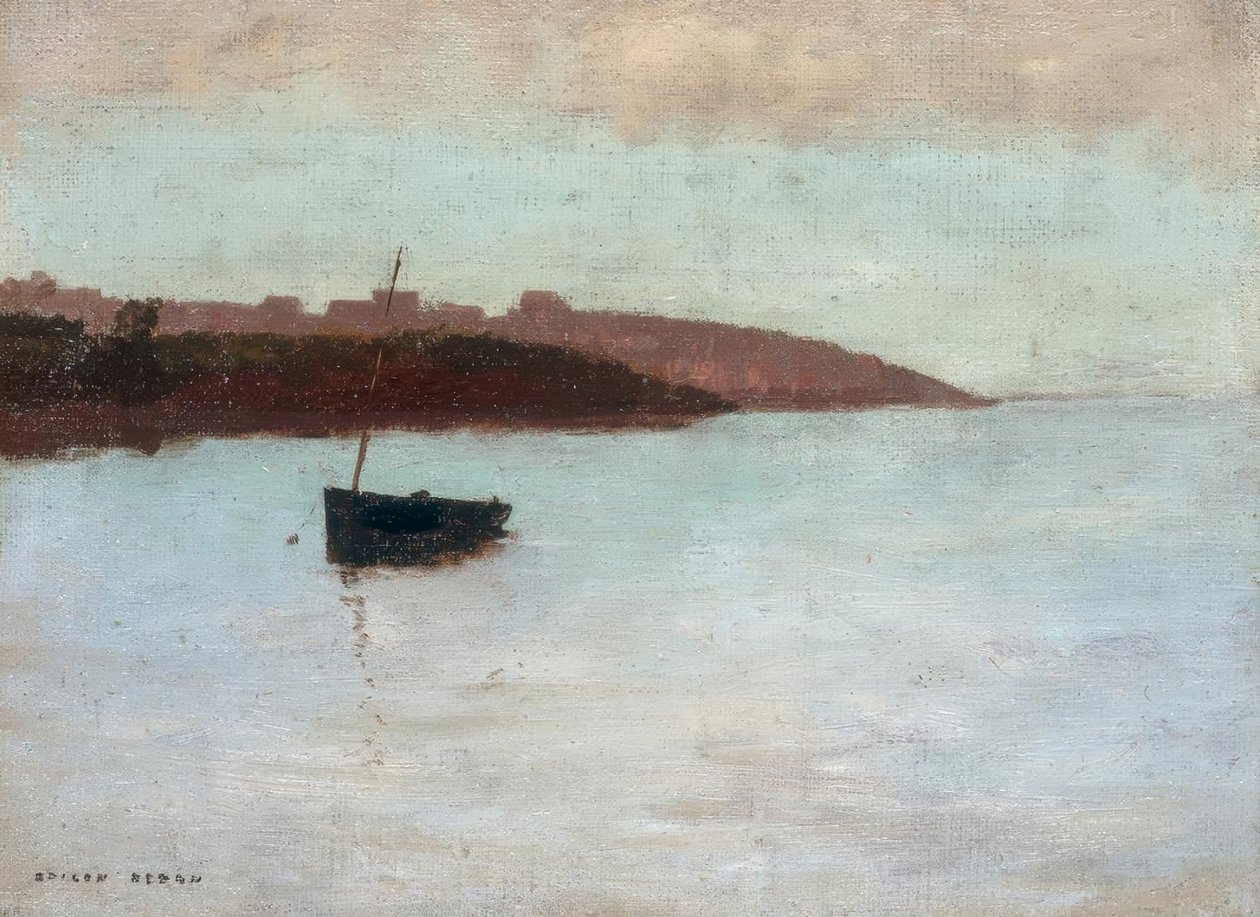 Barca de pescador de Odilon Redon