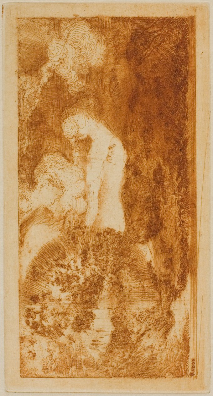 Bañista de Odilon Redon