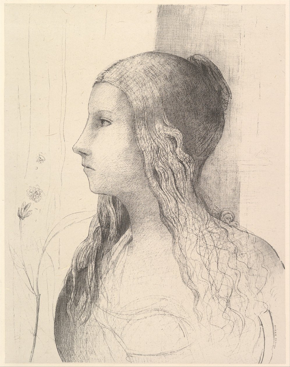 Brunilda El ocaso de los dioses, 1894 de Odilon Redon