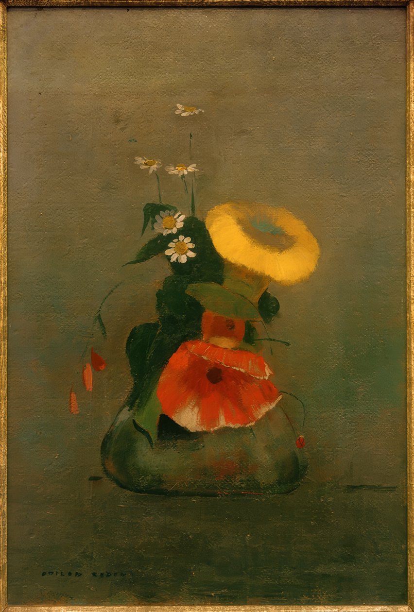 Amapolas de Odilon Redon