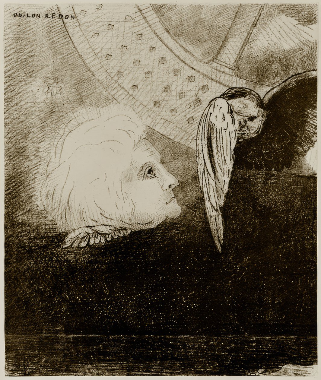 La rueda de Odilon Redon