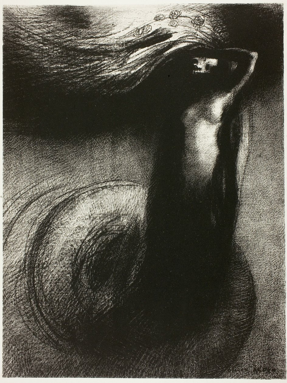 Muerte: "Mi ironía supera a todas las demás" de Odilon Redon