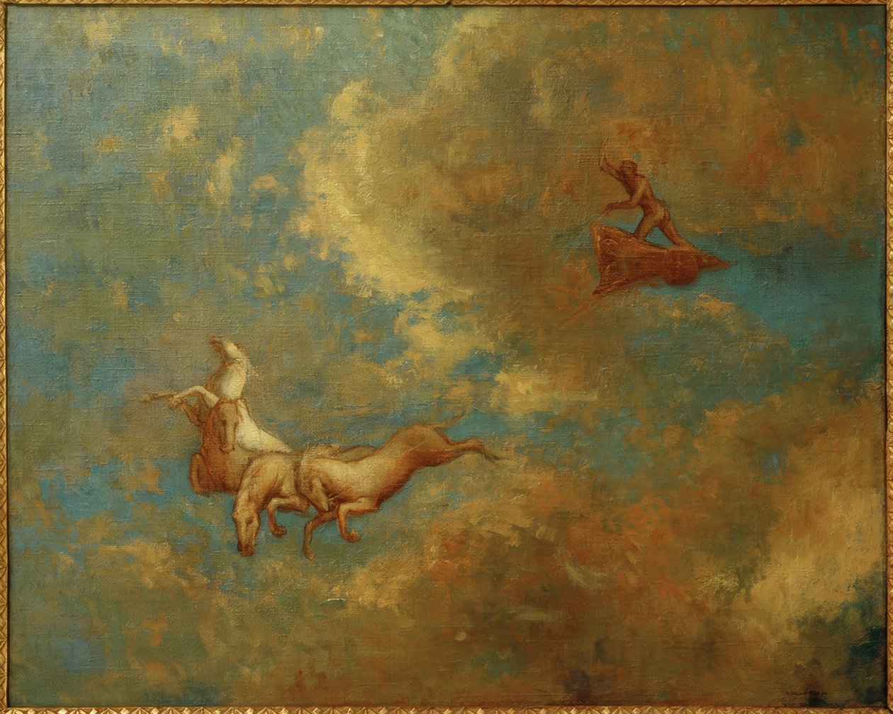 El carro de Apolo de Odilon Redon