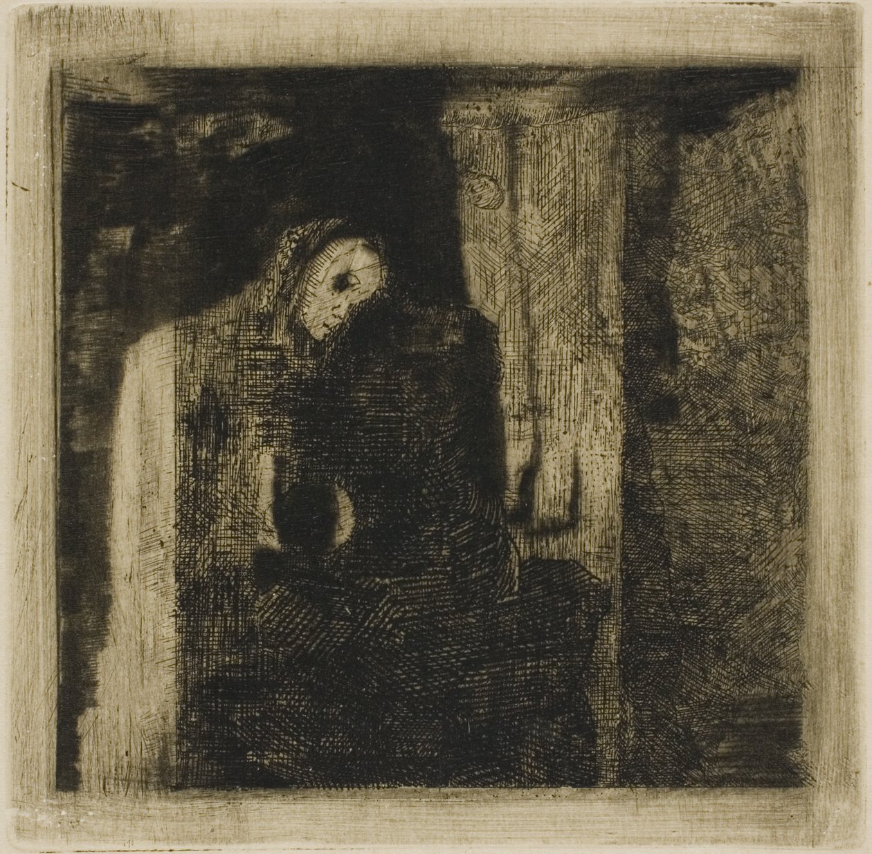 Visión de un sueño de Odilon Redon