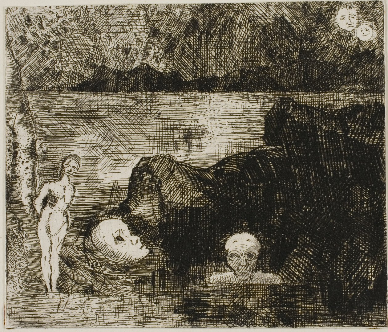 Visión de Sueño de Odilon Redon