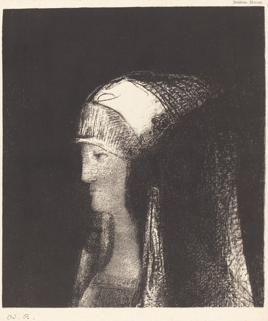 Druidesa de Odilon Redon