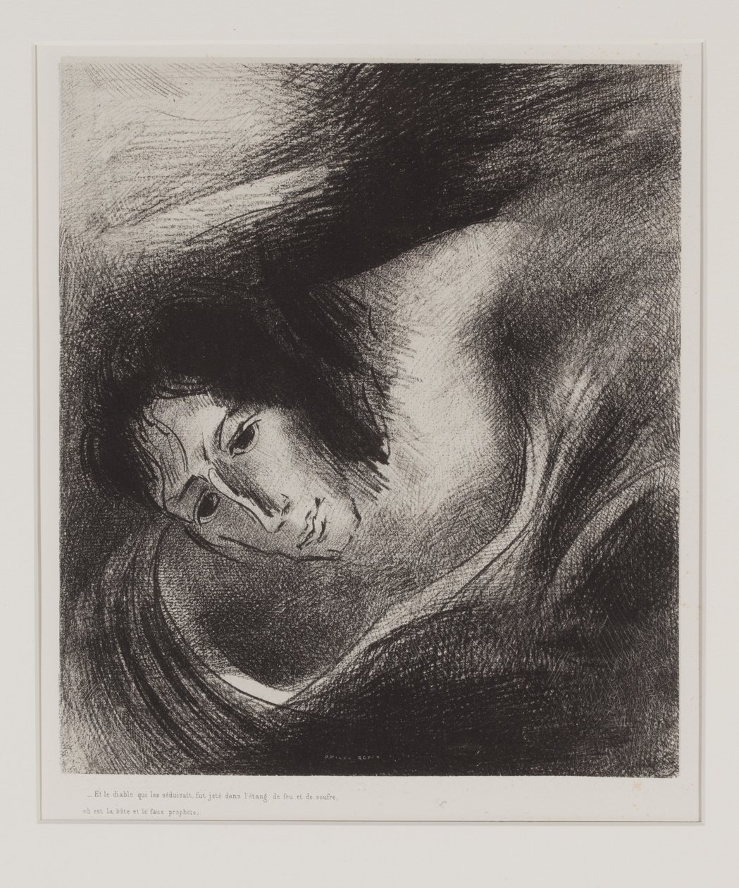 Et le Diable qui les Seduisait, París de Odilon Redon
