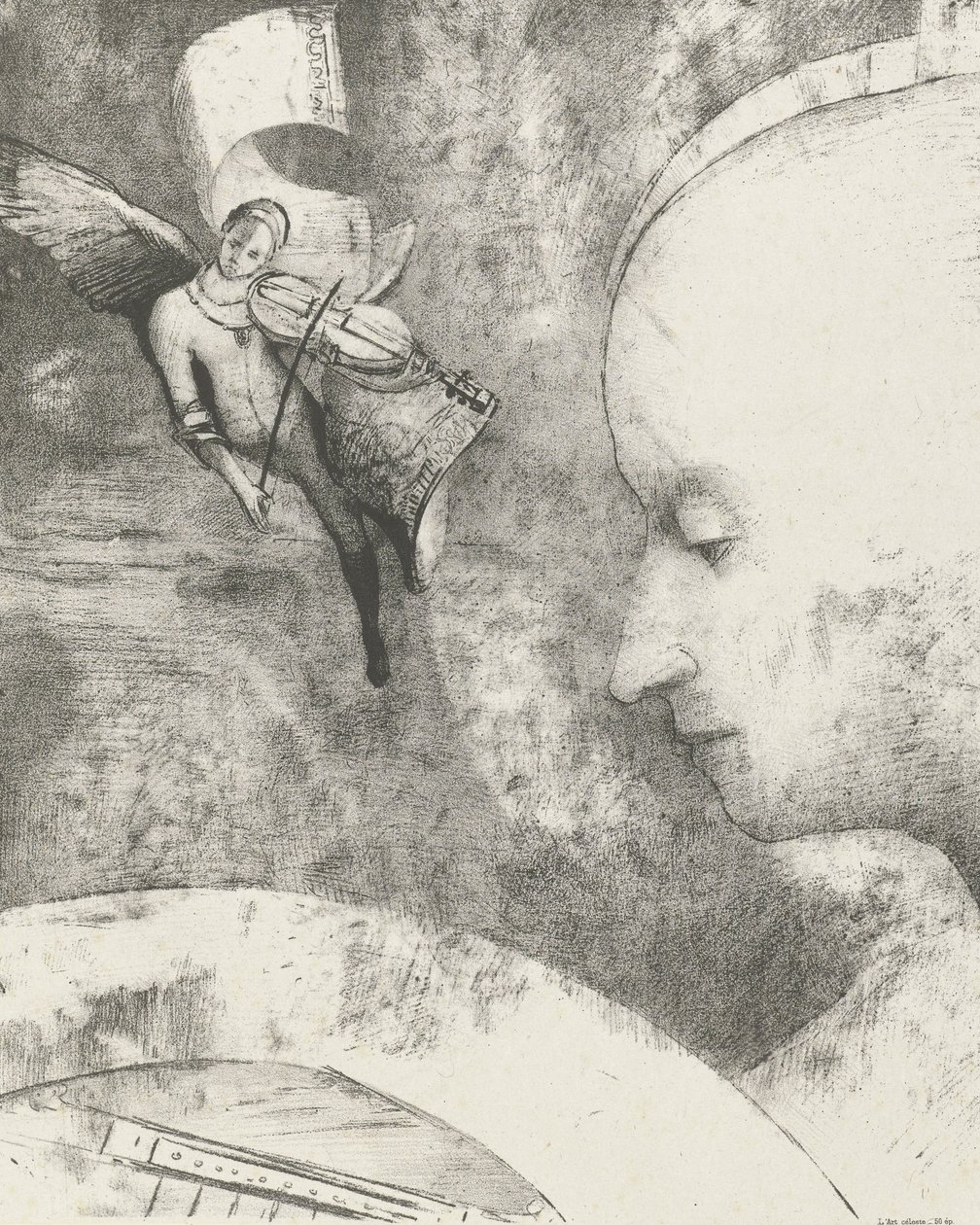 Arte celestial, 1894 de Odilon Redon