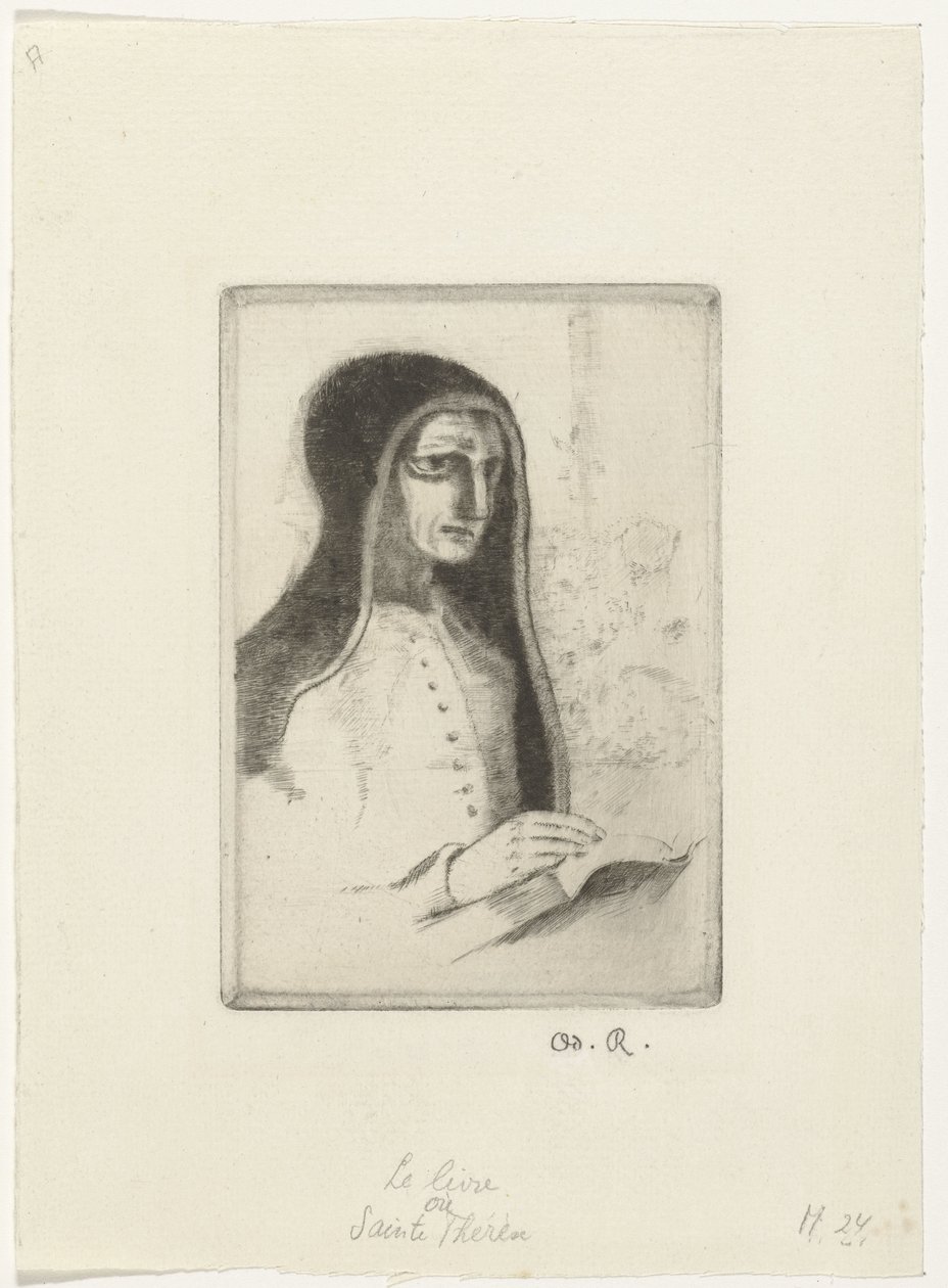 El libro El Libro (Santa Teresa) de Odilon Redon