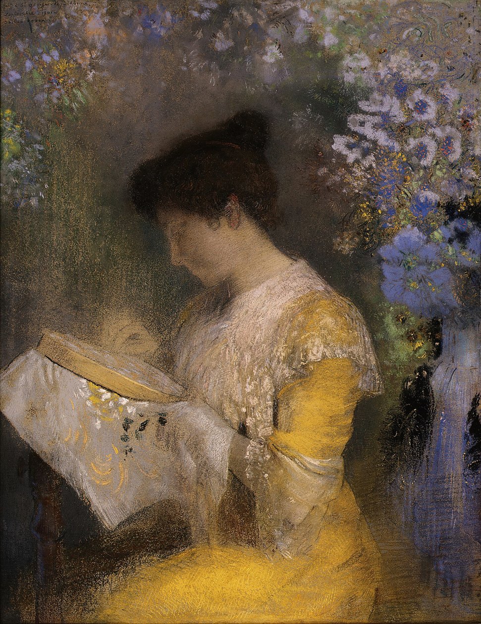 Madame Arthur Fontaine de Odilon Redon