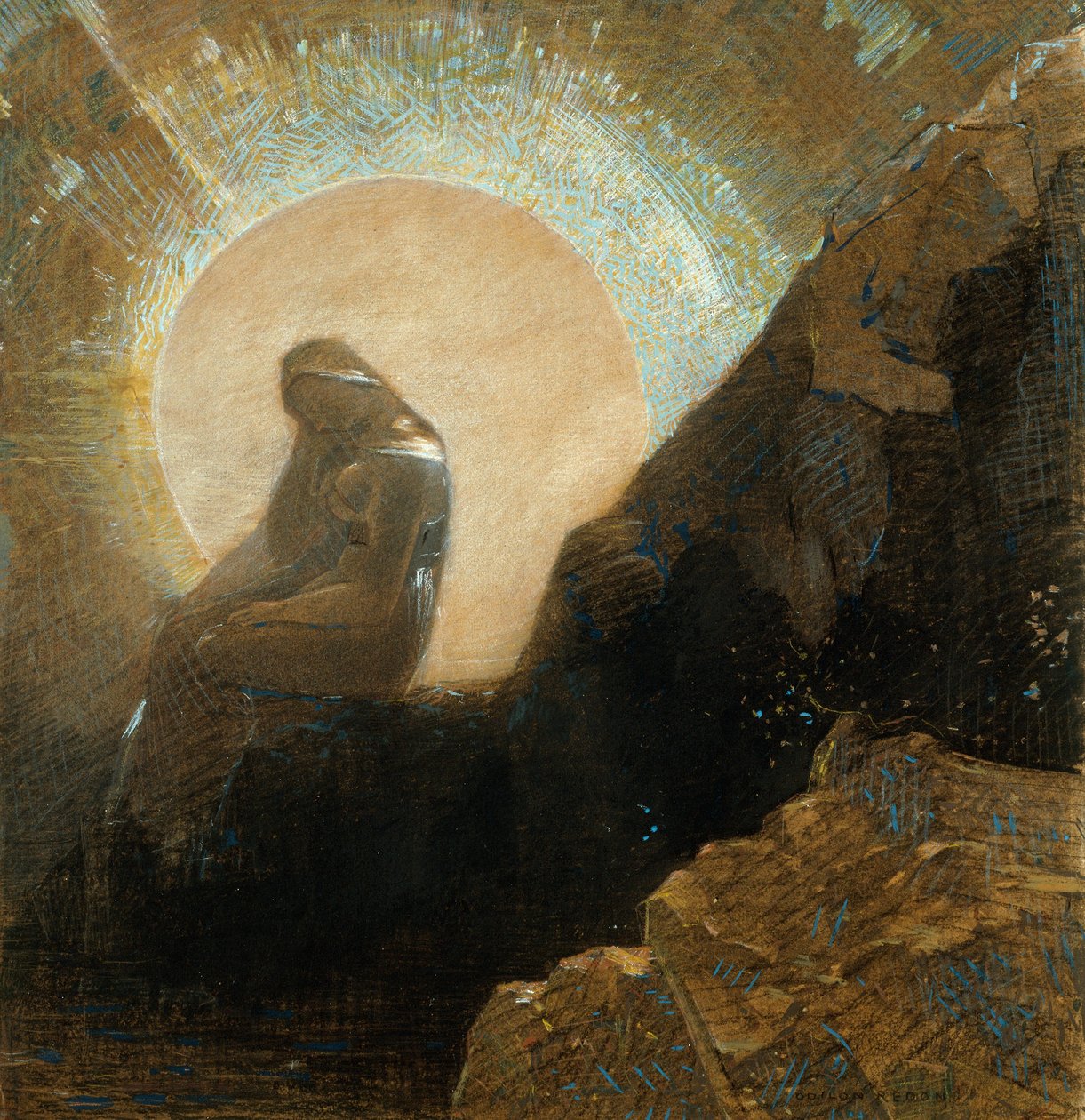 Melancolía de Odilon Redon