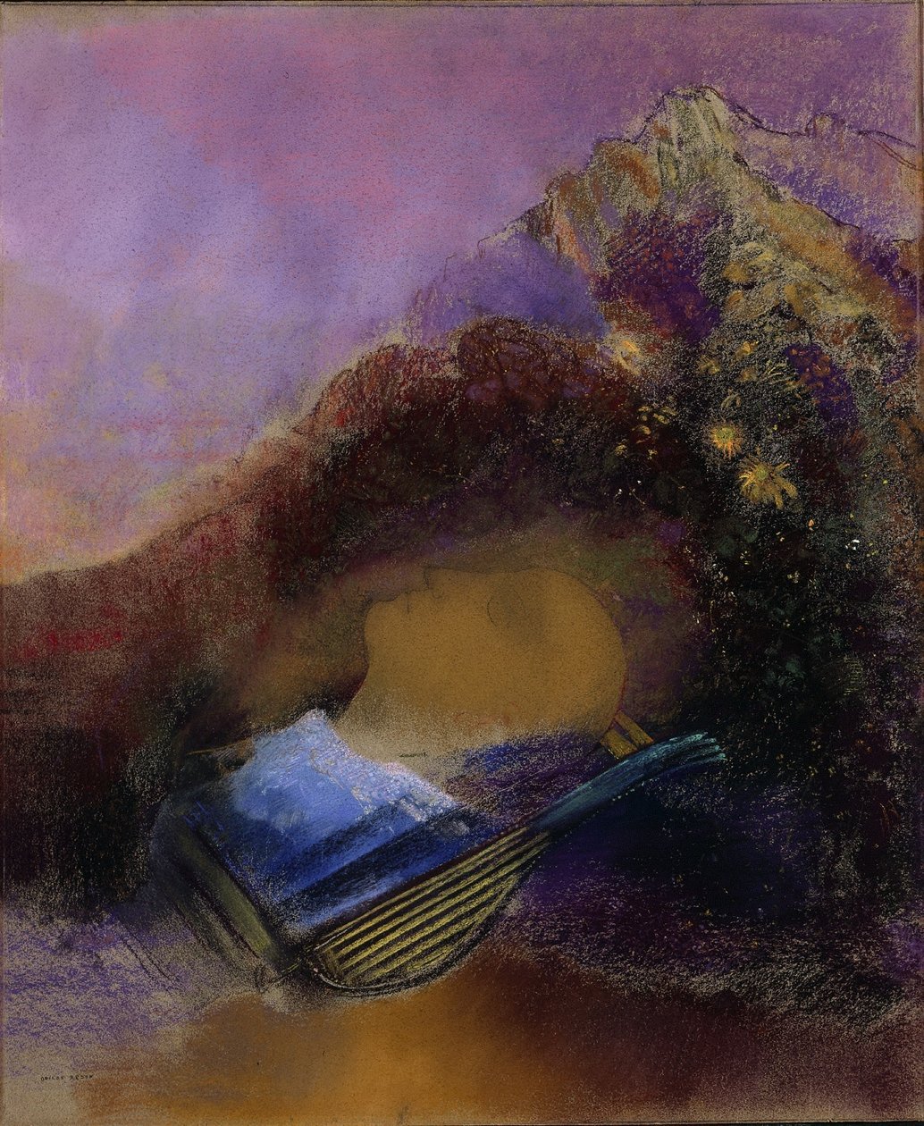 Orfeo, c. 1903-1910 de Odilon Redon
