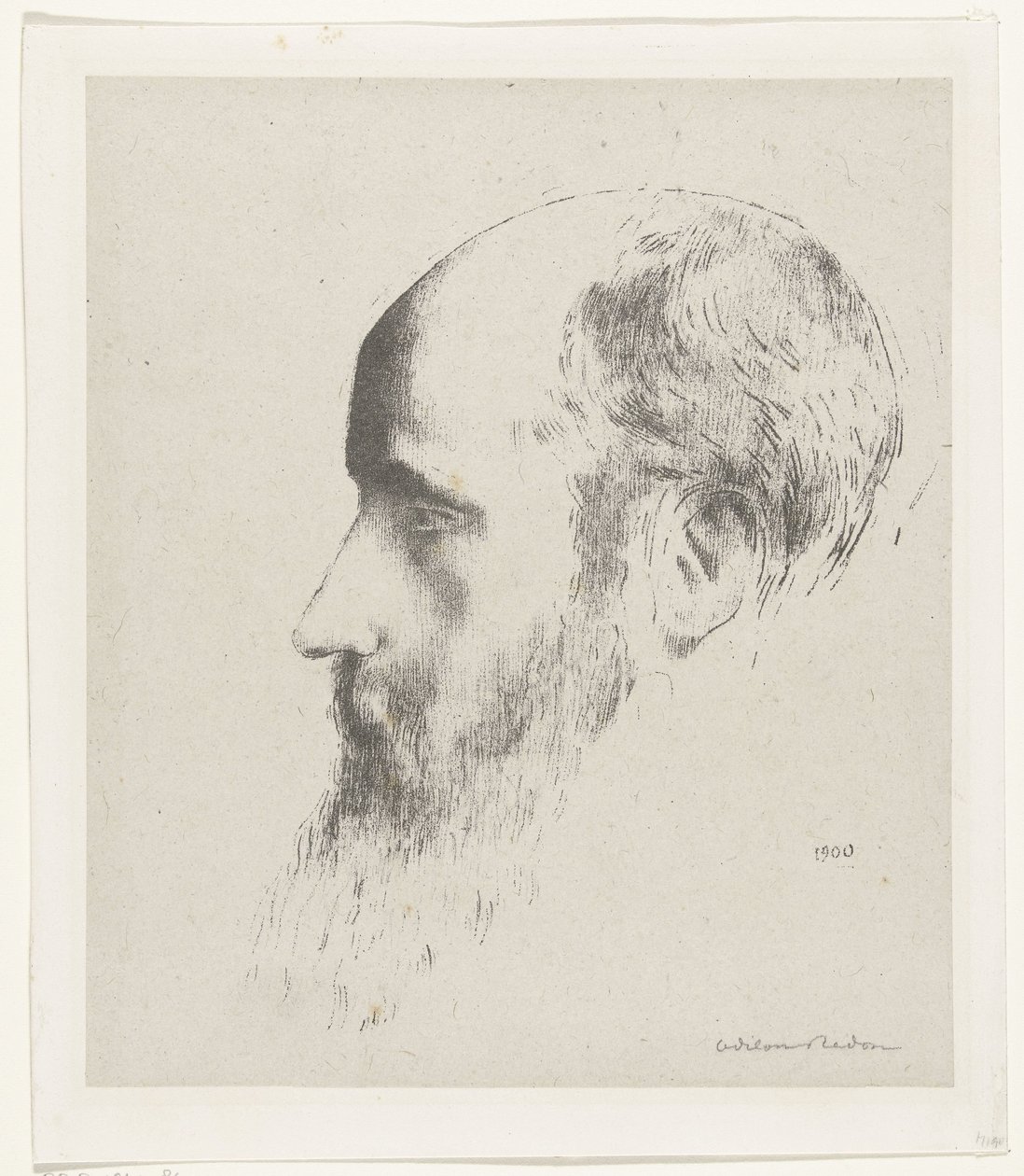 Retrato de Édouard Vuillard de Odilon Redon