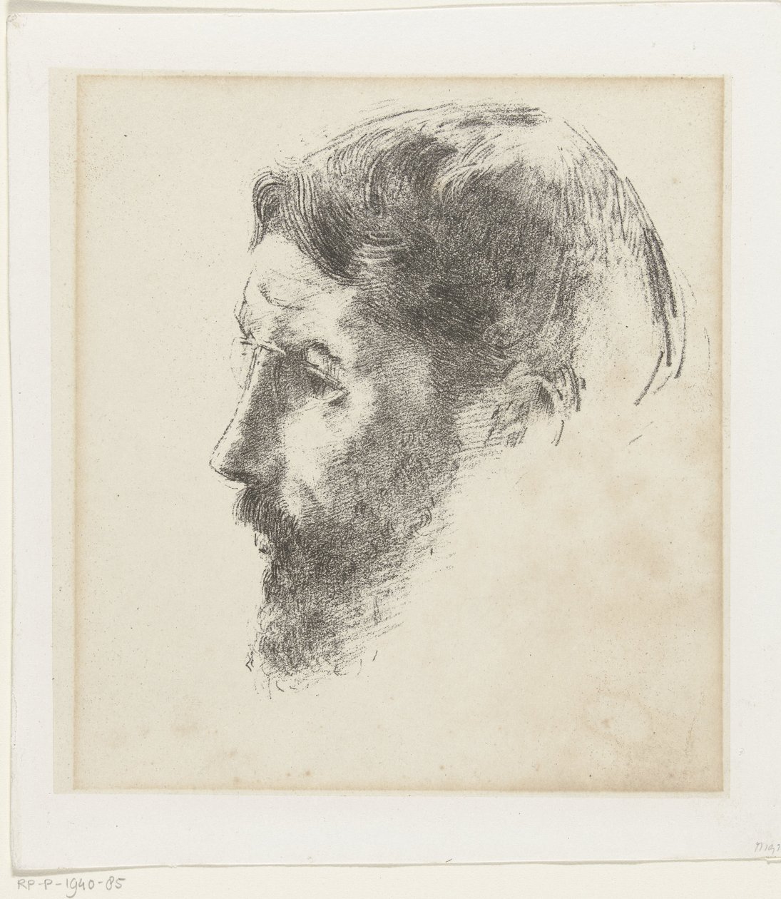 Retrato de Pierre Bonnard de Odilon Redon