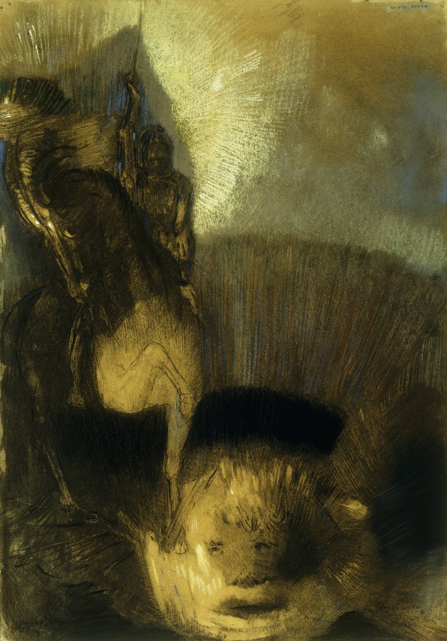 San Jorge, c. 1905 de Odilon Redon
