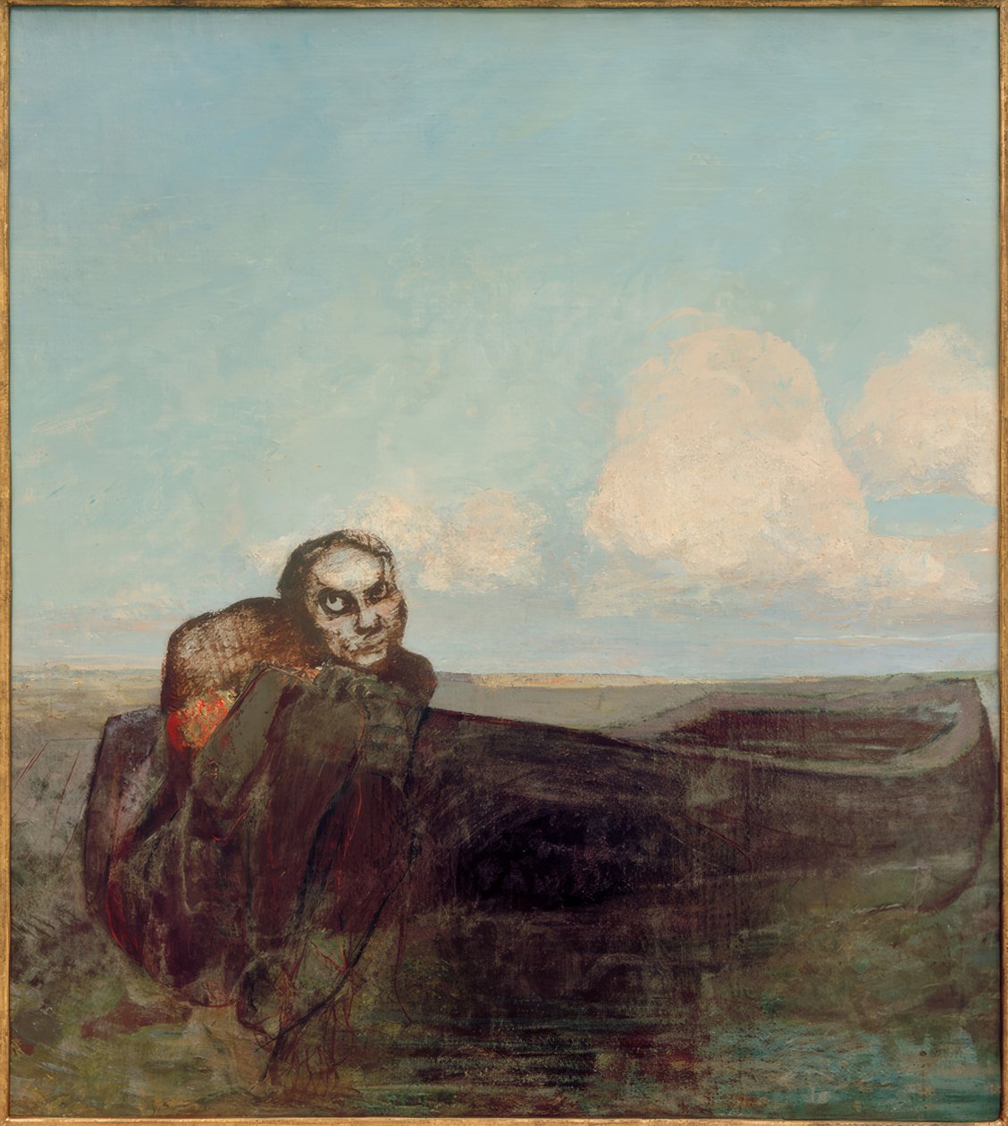 Ángel del destino de Odilon Redon
