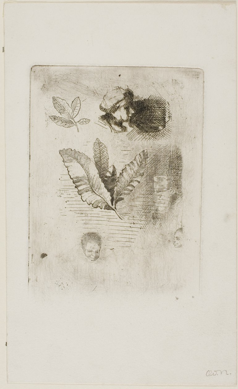 Bocetos de Odilon Redon