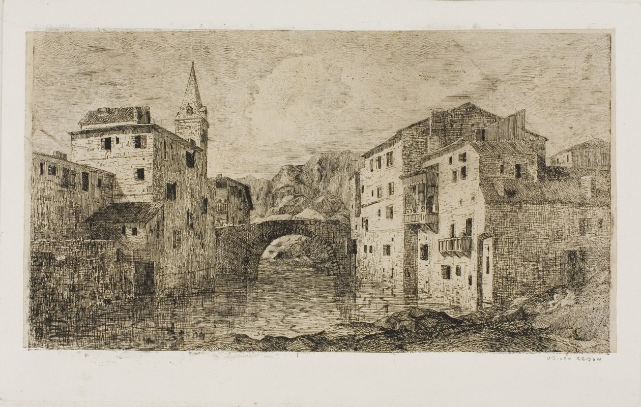 St.-Jean-Pied-de-Port de Odilon Redon